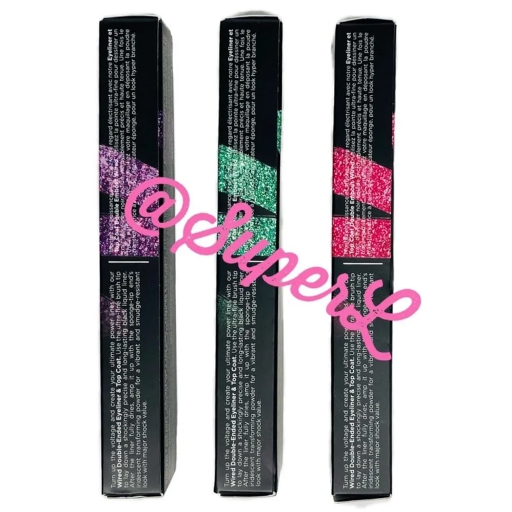 2/$20 NEW UD Urban Decay Wired Eyeliner Eye liner Top Coat Fuse Green